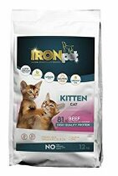 IRONpet Cat Kitten Beef 12kg