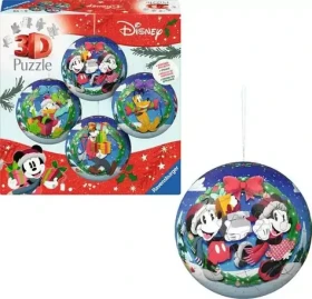 RAVENSBURGER Puzzle ozdoby Disney Vánoce