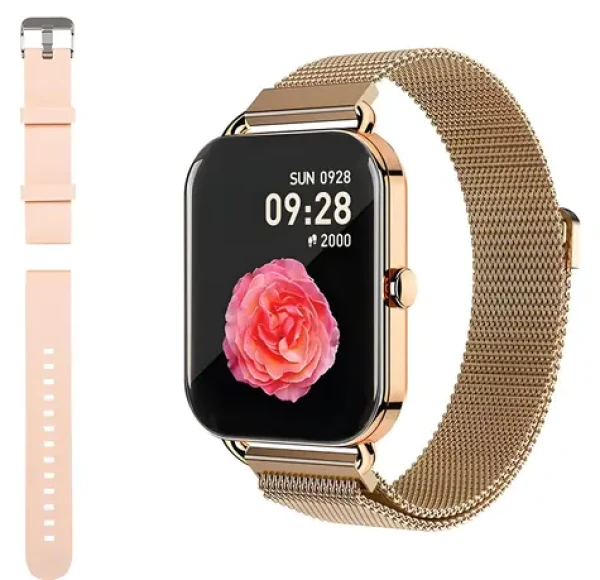 X16 růžová / Chytré hodinky / Bluetooth (89-013#)