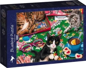 BLUEBIRD Puzzle Kočičí skládači