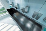 SANELA - Nerezové dřezy Nerezový žlab neopláštěný, délka 1250 mm, ocel AISI 316L SLUN 10L