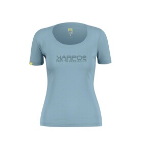 KARPOS Loma Cotton W T-Shirt, Forget/ Writing Print velikost: S