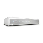 Lindy KVM Switch Pro 4 Port DisplayPort 1.2 / Přepínač KVM / 4 porty / 4K Ultra HD / USB 2.0 (39305)
