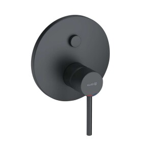 KLUDI - Bozz Baterie pod omítku, pro 2 spotřebiče, matná černá 386633976