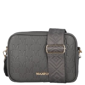 Stylová dámská koženková crossbody kabelka Fana, šedá