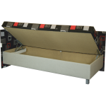 Válenda Leo Rozměr: 90 x 200 cm, Matrace: Fenix - tvrdost 3