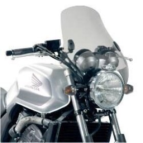 A660 kouřové plexi s montáží na řídítka, vxš425x420 mm, se sadou D 40