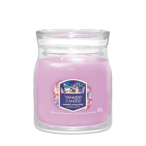 Yankee Candle Signature svíčka: Summit Stargazing 368g (2 knoty)