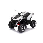 Mamido Dětská elektrická čtyřkolka Fast Wheel 4x4 bílá