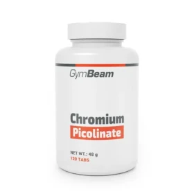 Chróm Pikolinát - GymBeam (bez příchuti, 120 tab.) (29059-2-120tabs)