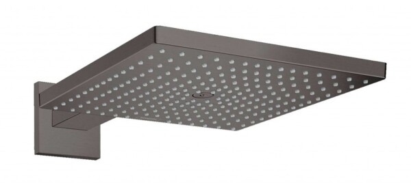 HANSGROHE - Raindance E Hlavová sprcha, 30x30 cm, EcoSmart, kartáčovaný černý chrom 26239340