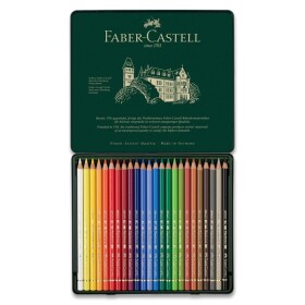 Faber-Castell 110024 Polychromos umělecké nejvyšší kvality 24 ks