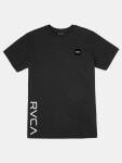 RVCA 2X black pánské tričko krátkým rukávem