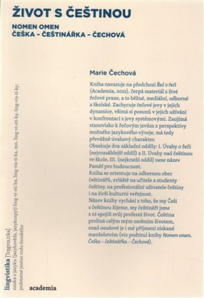 Život češtinou Marie Čechová