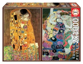 EDUCA Puzzle Polibek + Dívky