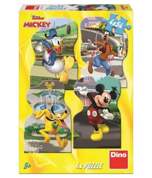 Dino Mickey ve městě 4 x 54 dílků