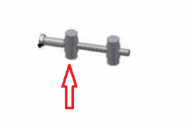 Stahovací váleček MS pro klemu QS