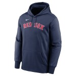 Nike Pánská mikina Boston Red Sox MLB Wordmark Therma Dri-FIT Hoodie Velikost: S