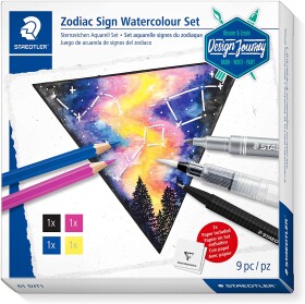 Staedtler Staedtler, 61 DJT1, Design Journey Zodiac Sign, kreativní sada, znamení zvěrokruhu, 9 ks