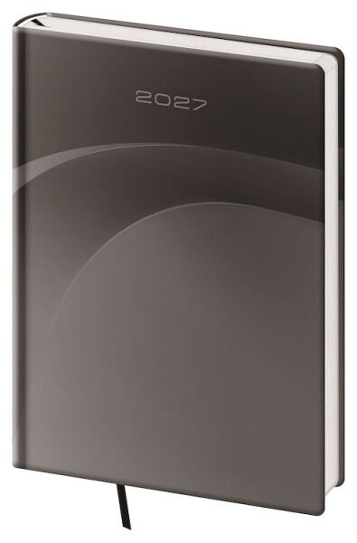 Týdenní diář 2027 Helma A5 Vario Grey wave