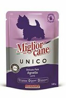 Miglior Cane Unico kapsička pro psy jehněčí 100g