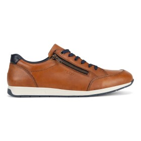 Tenisky Rieker 11903-24 Přírodní kůže (useň) - Lícová