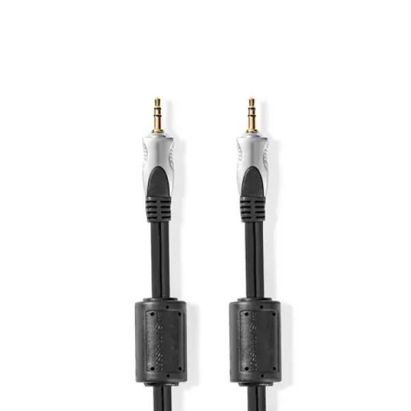 Nedis Stereo Audio kabel jack 3.5 mm (M) - jack 3.5 mm (M) 5.00 m černá (CAGC22000AT50)