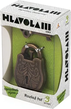 ALLTOYS Kovový hlavolam Zámek
