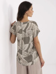 Halenka D73771M11171D khaki barva XL