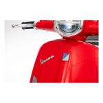 Mamido Dětský elektrický skútr Vespa ROMA červený