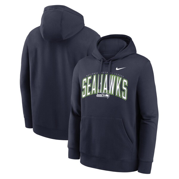 Nike Pánská mikina Seattle Seahawks NFL Club Expect Victory Hoodie Velikost: M