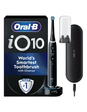 Oral-B iO Series 10 Cosmic Black Booster / Elektrický zubní kartáček / magnetické iO / 7 režimů / časovač (iO10 Cosmic Black)