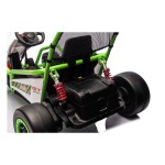 Mamido Elektrická driftovací motokára TORNADO 2x150W 24V zelená