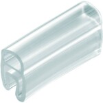 Weidmüller 1806260000 TM 206/15 V0 ochranný štítek Druh montáže: nasunutí Potisknutelná plocha: 18 x 15 mm transparentní Počet markerů: 200 200 ks