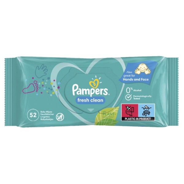 Pampers vlhčené ubrousky Fresh Clean 52ks