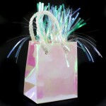 Unique Závaží na balónky bílé třpitivé IRIDESCENT Unique Závaží na balónky bílé třpitivé IRIDESCENT