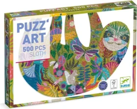 DJECO Obrysové puzzle Lenochod
