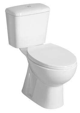AQUALINE - MANUEL WC kombi, dvojtlačítko 3/6l, spodní odpad, bílá PS8814