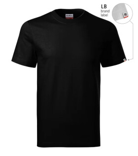 Recall tričko unisex černá 01 (brand label) XL