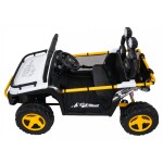 Mamido Dětské elektrické autíčko Buggy UTV Speed 24V bílé
