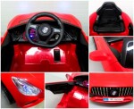 Mamido Elektrické autíčko Cabrio B3 červené