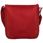 Lehká dámská textilní crossbody Odilon, červená