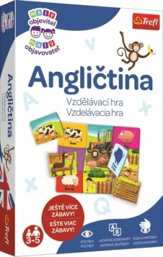 Trefl - Hra - Vzdělavací hra Malý objevitel: Angličtina