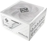 ASRock Steel Legend SL-1000GW bílá / Zdroj / ATX / 1000W / 80 PLUS Gold / Modulární / 135mm ventilátor (90-UXS100-GFEABA)