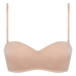 Dámská podprsenka odnímatelnými ramínky DIM WIREFREE STRAPLESS BRA DIM tělová