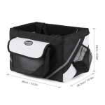 Černý košík na kolo pro psa | do 5 Kg