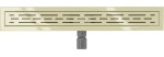 MEXEN/S - Flat M01 odtokový žlab 50 cm zlatý 1520050-15