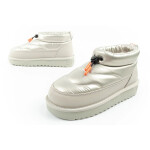 D.Franklin snow boots women winter fashion insulated boots silver dámské 39