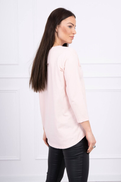 Halenka potiskem Original powder pink UNI