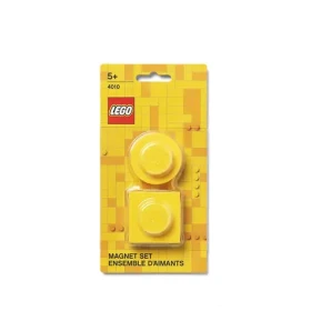 LEGO magnetky set 2 ks - žlutá
